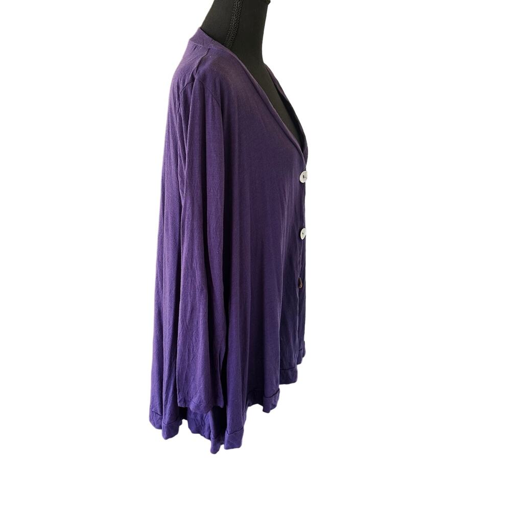 Anthropologie - Comfy Modal Stretch Jersey Cardigan - LG - Picture 3 of 5